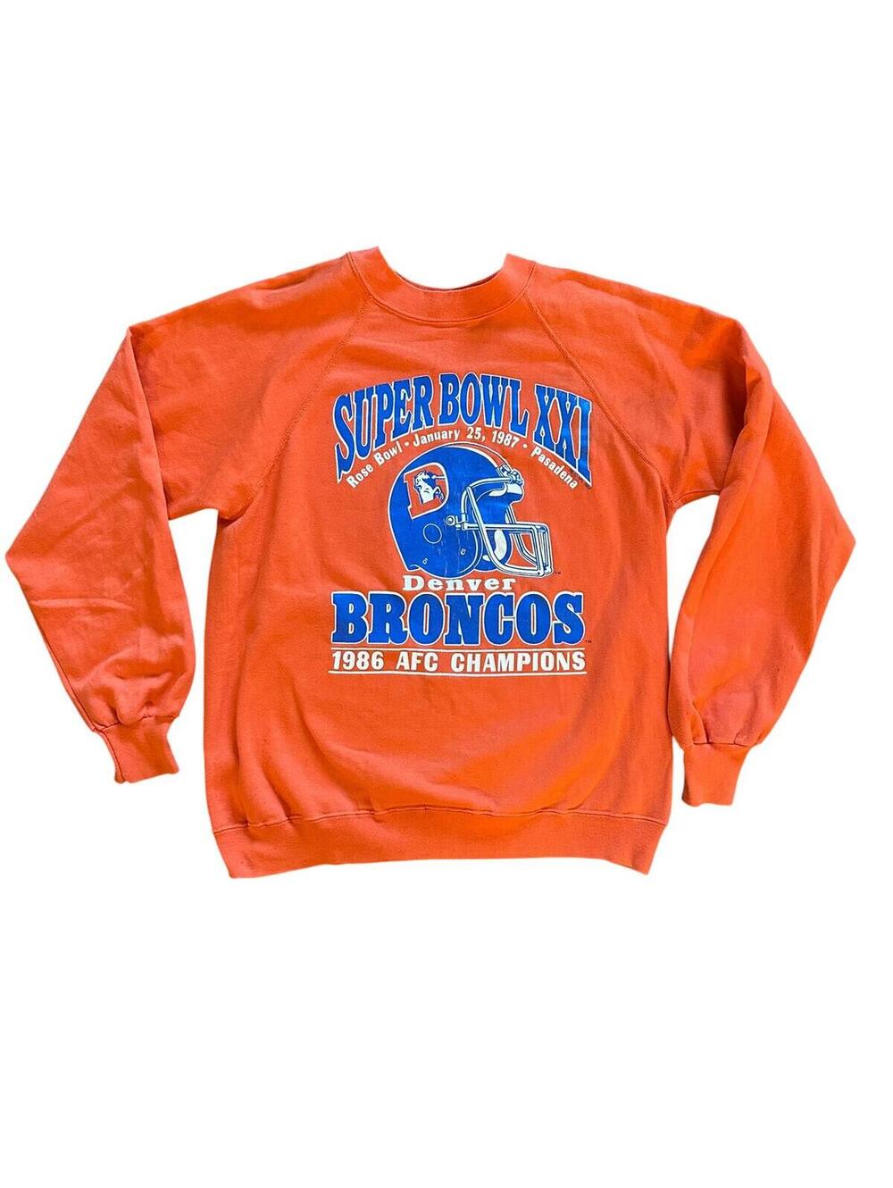 Vintage 1986 Bronco Super Bowl Sweater